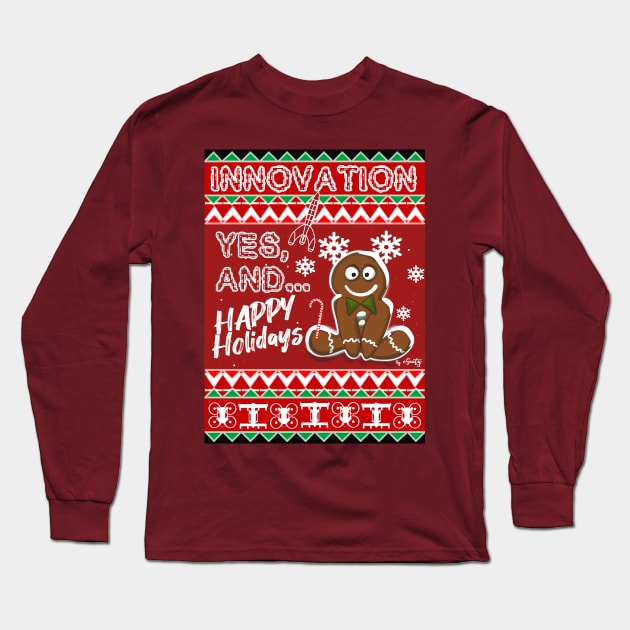 XMAS UGLY SWEATER INNOVATION Long Sleeve T-Shirt by eSeaty